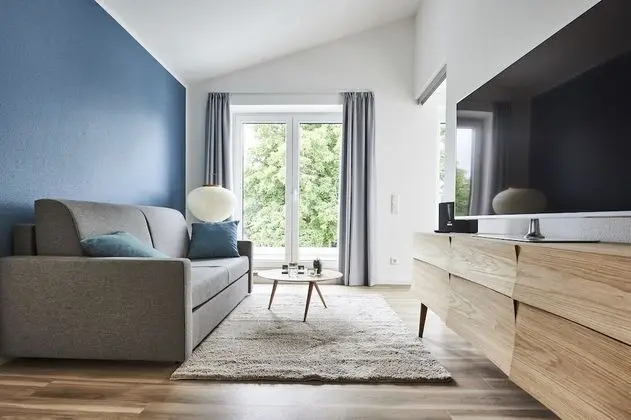 Design Apart Daire, 1 Yatak Odası, Sigara İçilmez, Mutfak (Apartment 2 - Blue)