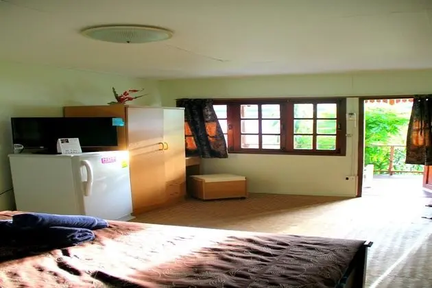 Deluxe Bungalov, 1 Büyük (Queen) Boy Yatak, Deniz Manzaralı