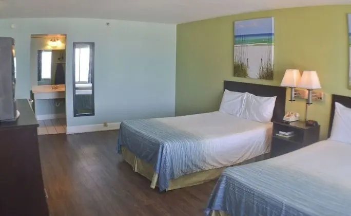 Basic Tek Büyük Yataklı Oda, 2 Çift Kişilik Yatak, Balkon, Okyanus Manzaralı