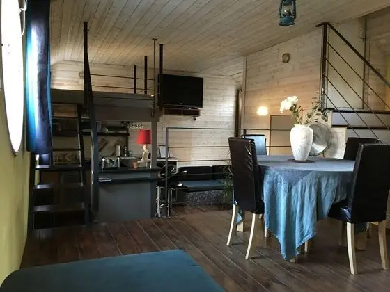Family Çatı Katı (Loft), Banyolu/Duşlu (Vue sur la Seine)