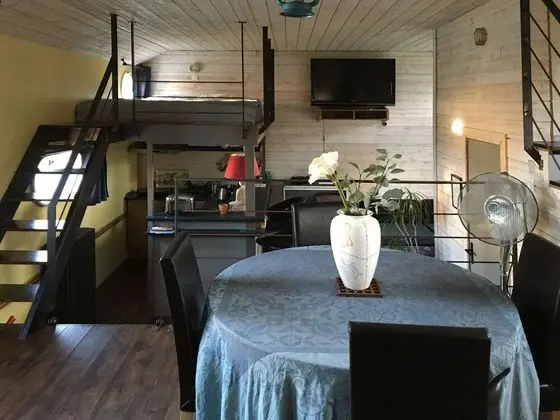 Family Çatı Katı (Loft), Banyolu/Duşlu (Vue sur la Seine)
