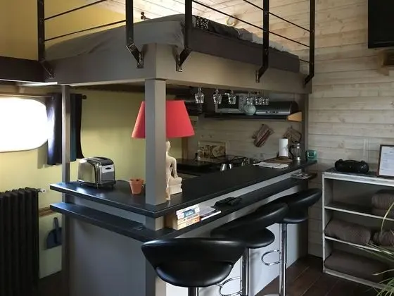 Family Çatı Katı (Loft), Banyolu/Duşlu (Vue sur la Seine)