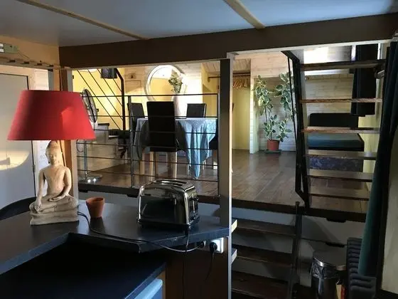 Family Çatı Katı (Loft), Banyolu/Duşlu (Vue sur la Seine)