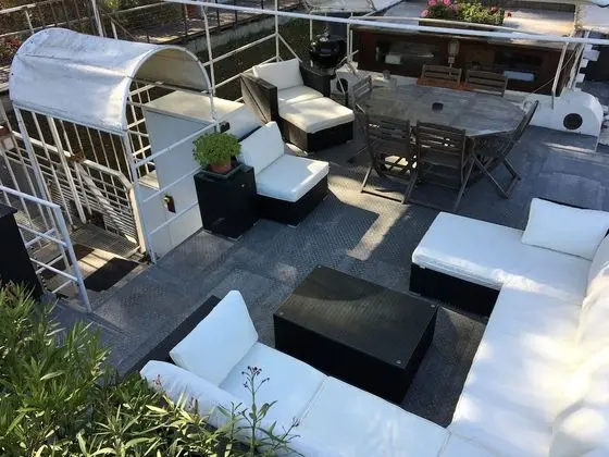 Family Çatı Katı (Loft), Banyolu/Duşlu (Vue sur la Seine)