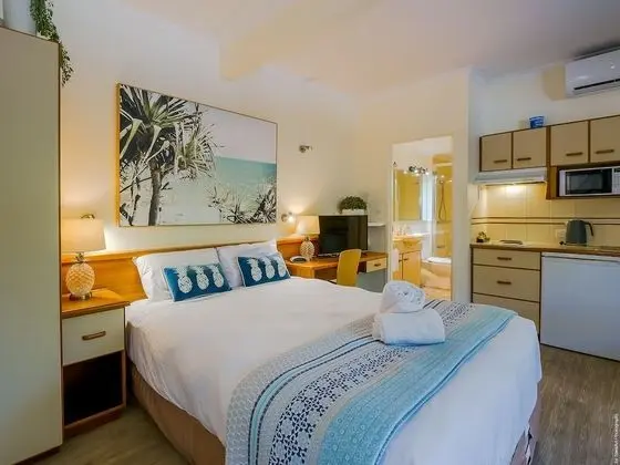 Deluxe Studio, 1 Queen Bed, Pool View - Not Pet Friendly