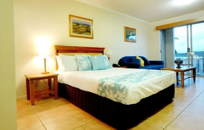 Stüdyo (Coral Sea View Studio Spa Apartment)