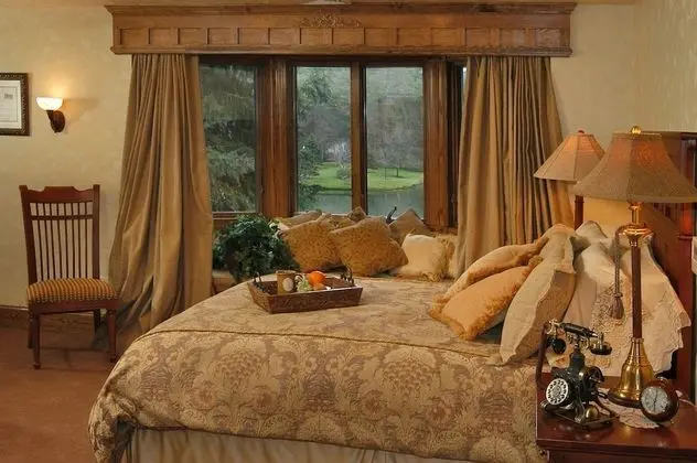 Luxury Oda, 1 Büyük (Queen) Boy Yatak, Şömine, Göl Manzaralı