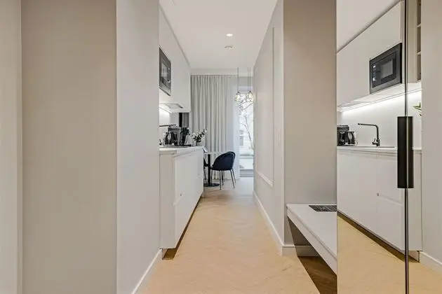 Homey Apartment | 1 Bedroom, Glass Wall