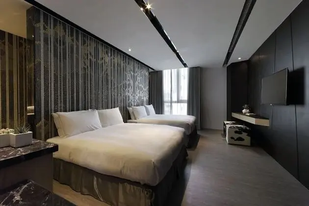 Deluxe Dört Kişilik Oda, 2 Çift Kişilik Yatak