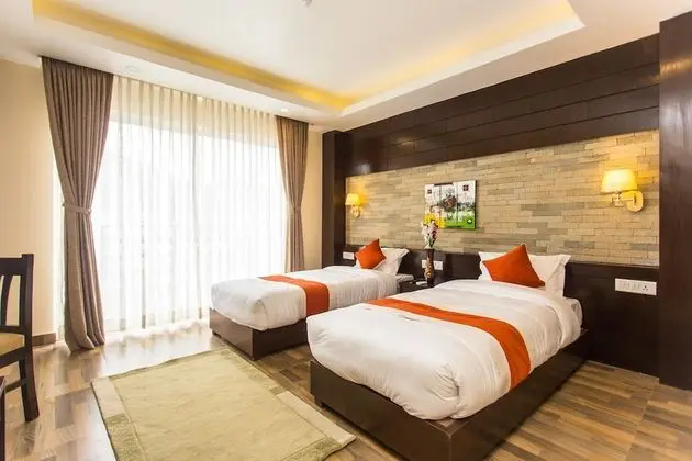 Deluxe İki Ayrı Yataklı Oda, Balkon, Dağ Manzaralı