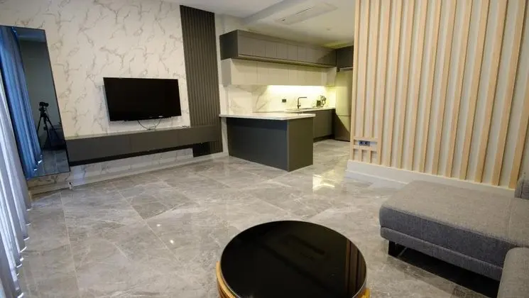 2+1 A Blok Daire, Deniz Manzaralı, Balkonlu
