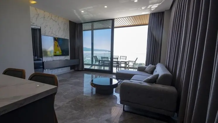 2+1 A Blok Daire, Deniz Manzaralı, Balkonlu
