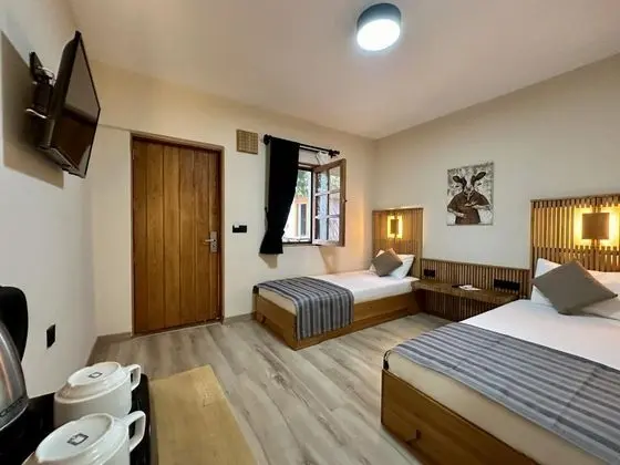 Twin Deluxe Room, Bahçe Manzaralı, Bahçe Katı