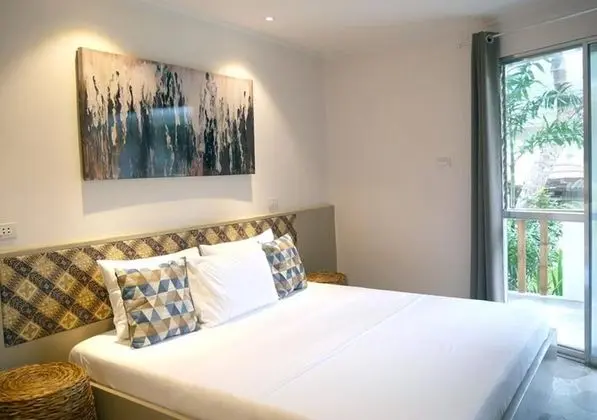Luxury Apart Daire, 2 Yatak Odası, Balkon, Bahçe Manzaralı