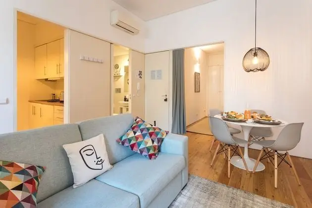 Superior Apart Daire, 1 Yatak Odası, Avlu Manzaralı