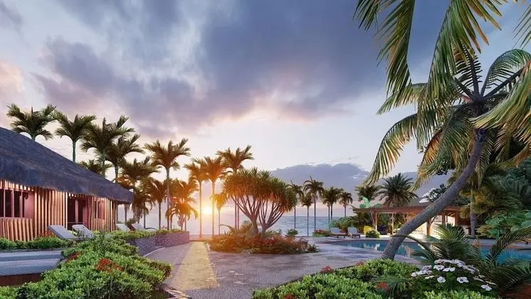 Bungalov, Havuz Manzaralı