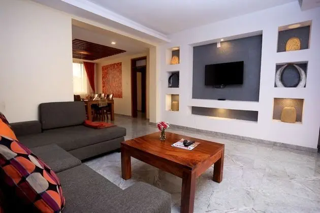 Deluxe Apart Daire, 3 Yatak Odası, Havuz Manzaralı