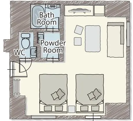 Deluxe İki Ayrı Yataklı Oda, Sigara İçilmez (Type B)