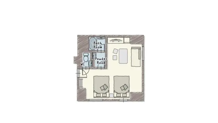 Deluxe İki Ayrı Yataklı Oda, Sigara İçilmez (Type B)