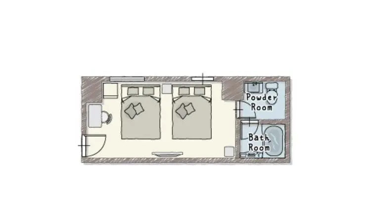 Superior İki Ayrı Yataklı Oda, Sigara İçilmez (Type A)