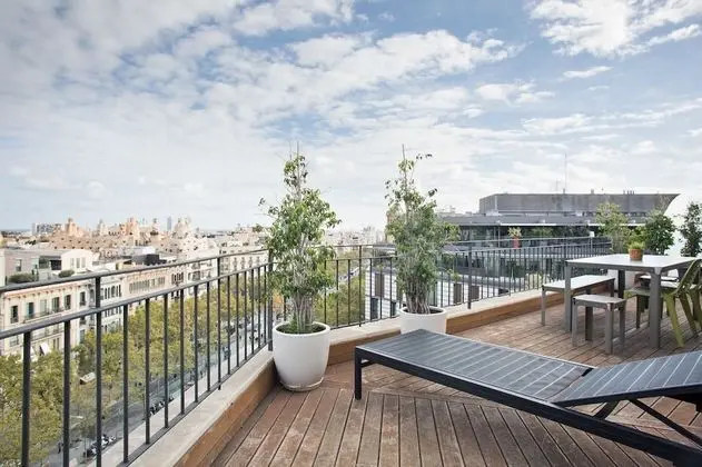 Panoramic Çatı Katı Süiti (Penthouse), 1 Yatak Odası, Teras