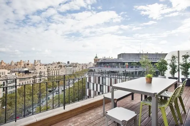 Panoramic Çatı Katı Süiti (Penthouse), 1 Yatak Odası, Teras