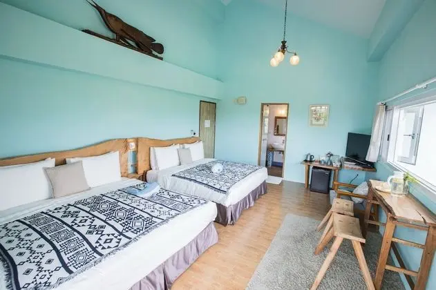 Family Dört Kişilik Oda, Balkon, Kısmi Deniz Manzarası