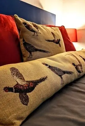 Basic Tek Büyük Yataklı Oda, Ortak Banyo, Avlu Manzaralı (Pheasant Room)