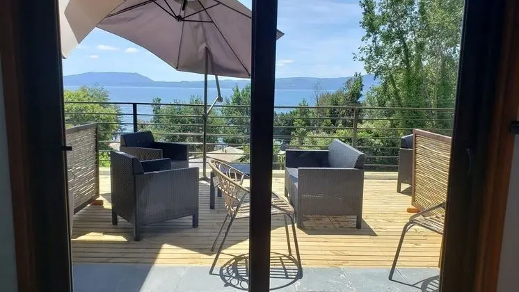 Habitacion cuadruple con terraza y vista