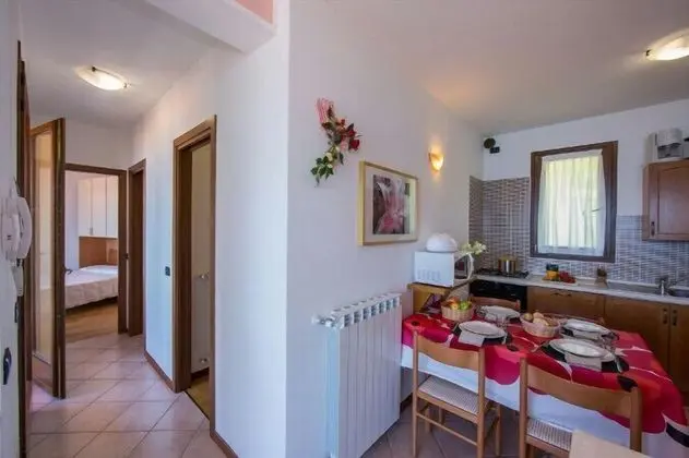 Family Apart Daire, Birden Çok Yatak, 2 Banyolu, Dağ Yamacı (Borgo La Sorgente - Tulipano)