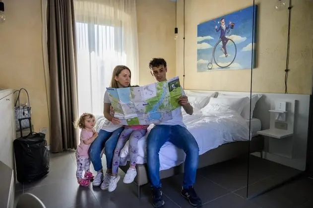 Tek Büyük veya İki Ayrı Yataklı Oda