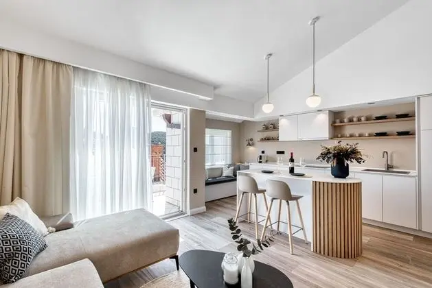 Deluxe Apart Daire, Kısmi Deniz Manzaralı