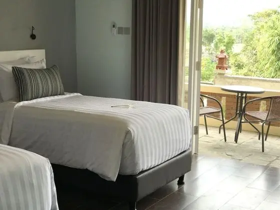Deluxe İki Ayrı Yataklı Oda, 2 Tek Kişilik Yatak, Bahçe Manzaralı, Zemin Kat