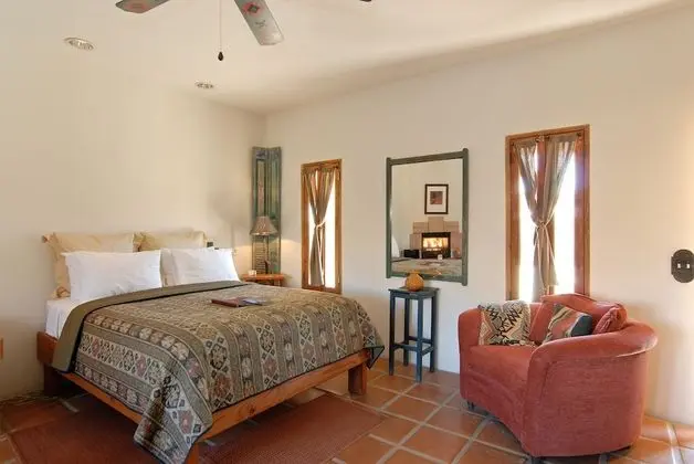 Mesquite Superior Queen Room with Fireplace