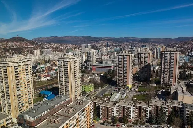 Apart Daire, 2 Yatak Odası, Balkon, Şehir Manzaralı