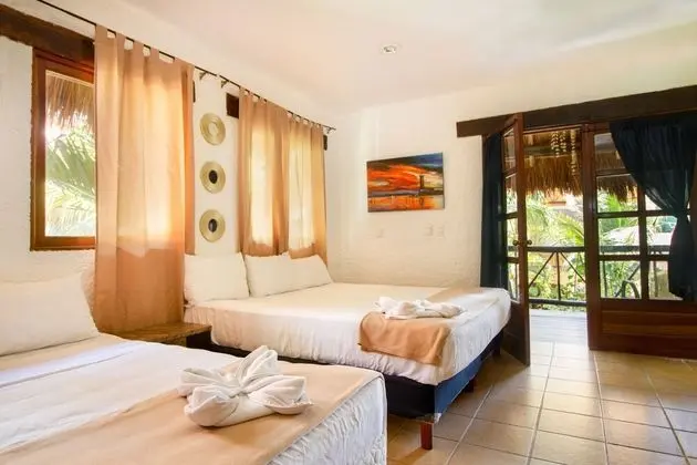 Coba Family Suite with Balcony and Private Bathroom