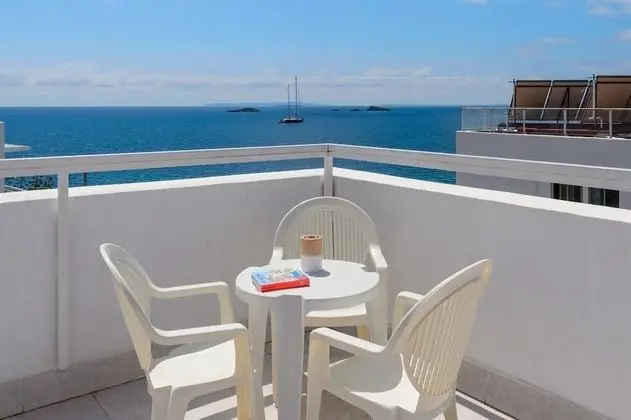Standard Apart Daire, 1 Yatak Odası, Balkon, Plaj Manzaralı