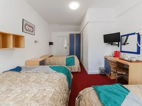 Deluxe Üç Kişilik Oda, Birden Çok Yatak
