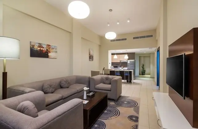 Deluxe Süit, 2 Yatak Odası, Kısmi Deniz Manzaralı