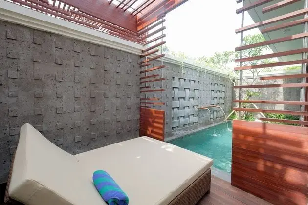 Luxury Villa, 1 En Büyük (King) Boy Yatak, Jakuzi, Havuz Manzaralı (Jacuzzi)