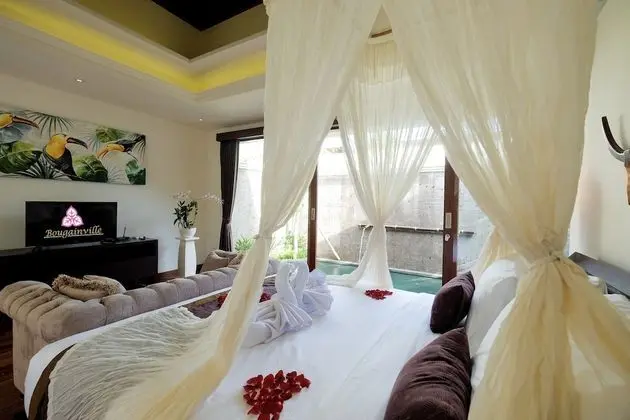 Luxury Villa, 1 En Büyük (King) Boy Yatak, Jakuzi, Havuz Manzaralı (Jacuzzi)
