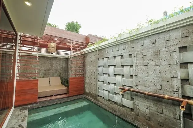 Luxury Villa, 1 En Büyük (King) Boy Yatak, Jakuzi, Havuz Manzaralı (Jacuzzi)