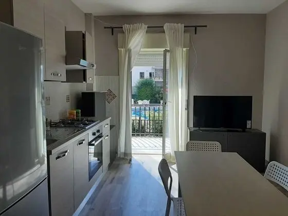 Deluxe Apart Daire, 1 Yatak Odası, Balkon, Havuz Manzaralı
