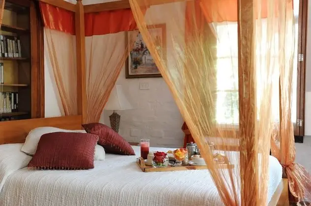 Deluxe suite with chimeney and garden - 2pax
