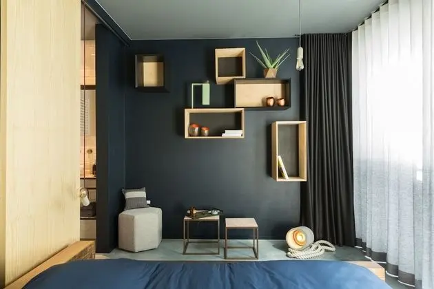 Design Oda, 1 Büyük (Queen) Boy Yatak, Özel Banyo, Avlu Manzaralı