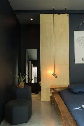 Design Oda, 1 Büyük (Queen) Boy Yatak, Özel Banyo, Avlu Manzaralı