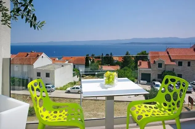 Deluxe Tek Büyük veya İki Ayrı Yataklı Oda, Balkon, Deniz Manzaralı