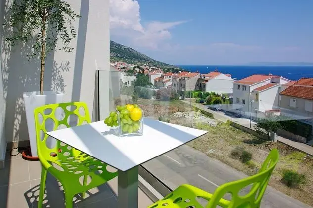 Deluxe Tek Büyük veya İki Ayrı Yataklı Oda, Balkon, Deniz Manzaralı