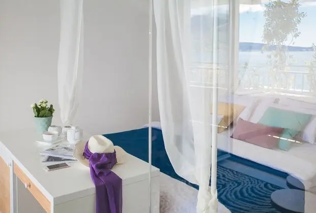 King Double Room, Balcony, Sea View