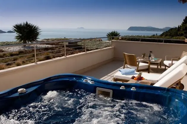 Deluxe Süit, 1 Yatak Odası, Balkon, Deniz Manzaralı